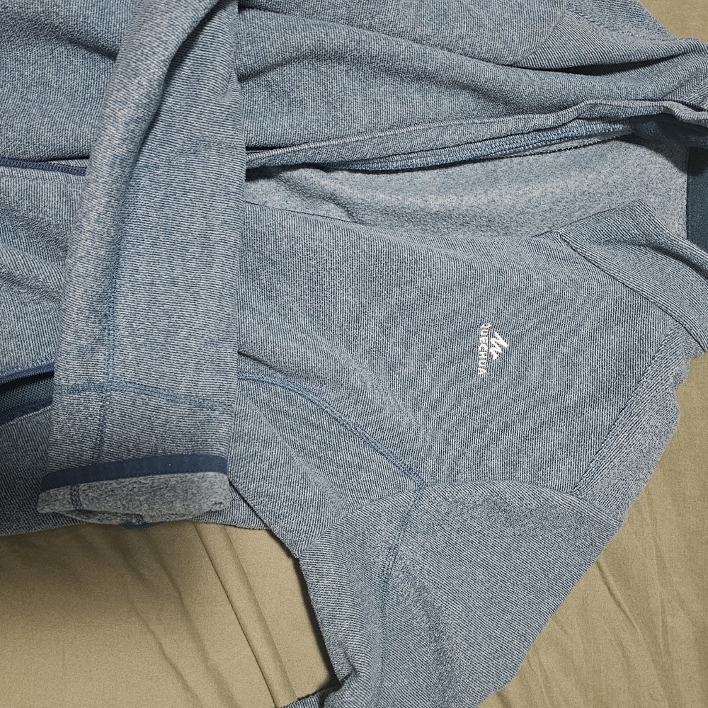 Quechua Heathered Blue Outdoor Jacket